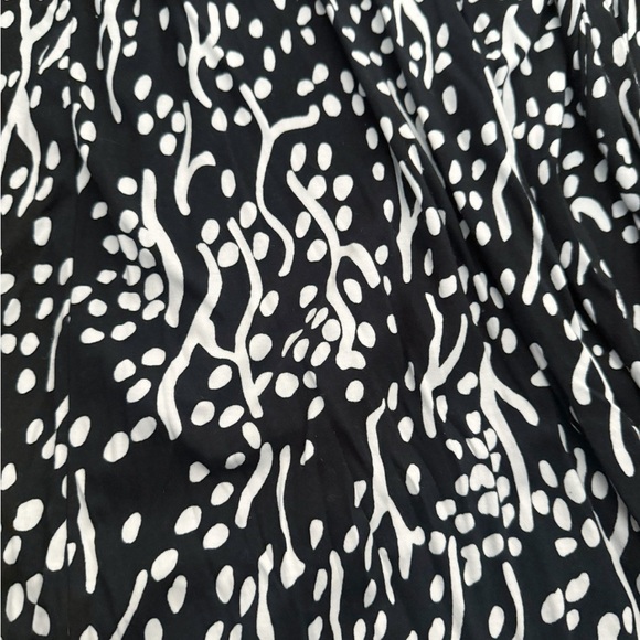 Diane von Furstenberg Target Women's Midi Sea Spots Black Wrap Dress - Picture 8 of 8
